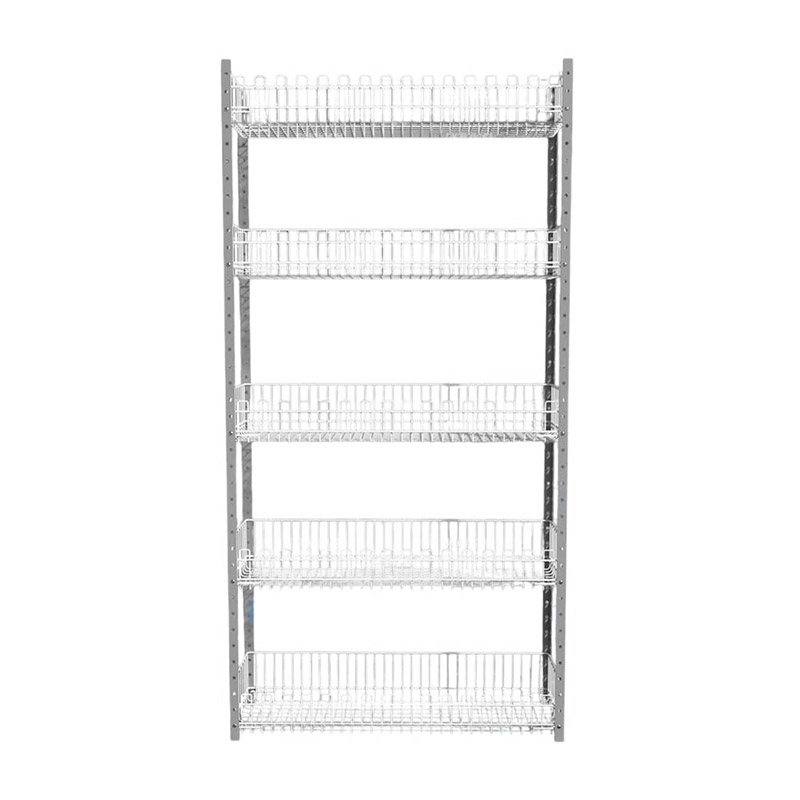 estanteria de 90x200x40 con canasta