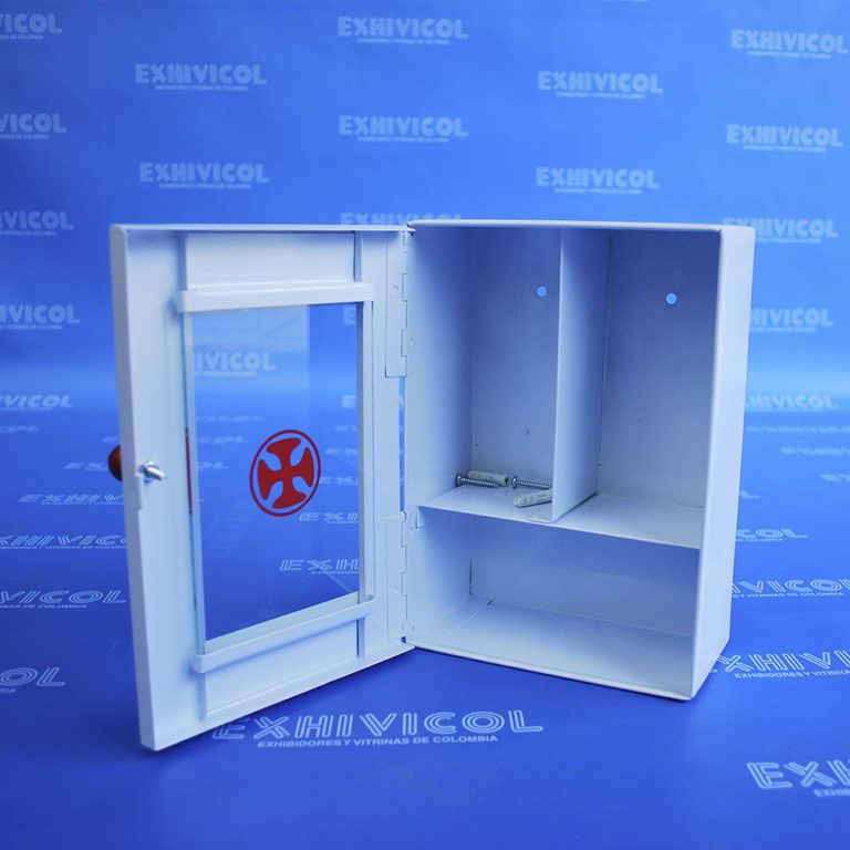 Botiquín metálico pequeño portátil Ref: 8057