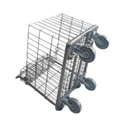 carro sacapaquetes con canasta