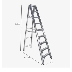 escalera de 9 paso tipo tijera